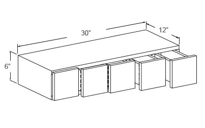 Wall Spice Drawer Cabinet