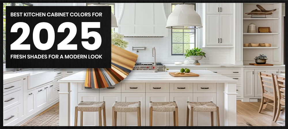The Best Colors for Kitchen Cabinets: Fresh Shades for a Modern Look